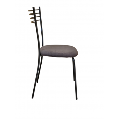 Стул обеденный Котура (Черный/Шоколад)