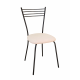Стул обеденный Котура (Черный/Бежевый)