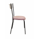 Стул обеденный Котура (Черный/Пыльная роза)