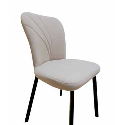 Стул обеденный Мальта ткань Сенсей цвет Светло-бежевый