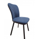 Стул обеденный Мальта ткань Десерт цвет Синий