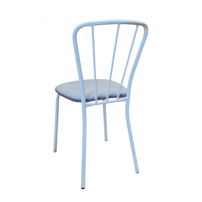 Стул обеденный Нерон (Белый/Светло-серый)