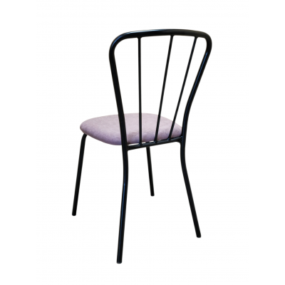 Стул обеденный Нерон (Черный/Пыльная роза)