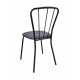 Стул обеденный Нерон (Черный/Серый)