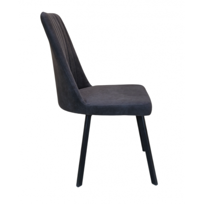 Стул обеденный Ретро ткань Лума цвет Шоколад