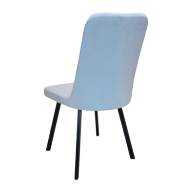 Стул обеденный Ретро ткань Лума цвет Светло-серый