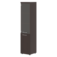 Шкаф колонка (L) комбинированая с топом THC 42.2(L) венге-магия Z 432х450х1968 TORR-Z