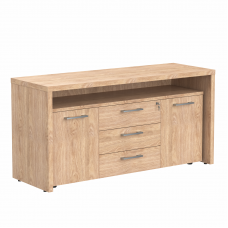 Тумба с фригобаром TTF-3D Дуб Девон Z 1640х550х800 TORR-Z