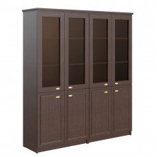 Шкаф высокий 2-х секционный комбинированный RHC 180.2 Венге Магия 1808х466х2023 RAUT