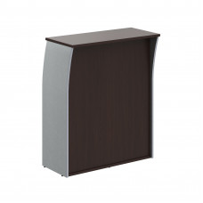 Стойка ресепшн РС-1 Беларусь Венге Магия/Металлик 940*510*1150 IMAGO