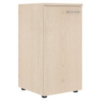 Шкаф колонка с глухой малой дверью (L) и топом XLC 42.1(L) Бук Тиара 432х432х820 XTEN