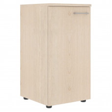 Шкаф колонка с глухой малой дверью (L) и топом XLC 42.1(L) Бук Тиара 432х432х820 XTEN