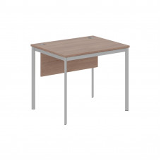 Стол письменный СП-1SD Ясень Шимо/Алюминий 900х720х755. IMAGO-S