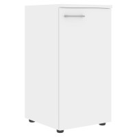 Шкаф колонка с глухой малой дверью (R) и топом XLC 42.1(R) Белый 432х432х820 XTEN