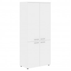 Шкаф с глухими средними и малыми дверьми XHC 85.3 Белый 856х432х1955 XTEN