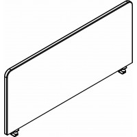 Экран акустический XAFP 1460 Красный 26-22 1400х30х600 RAND Acoustic