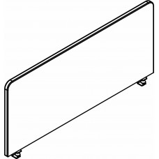 Экран акустический XAFP 1460 Красный 26-22 1400х30х600 RAND Acoustic