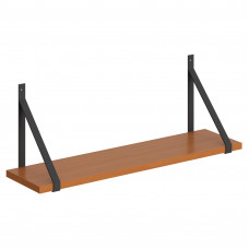 Полка с полкодержателями SH1-GINO Груша Ароза 830х210х300 COFFEE