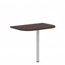 Приставка с опорой XKD 906.1 Легно темный/Алюминий 900х600х750