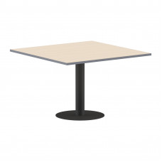 Конференц стол ПРГ-6 Клен/Антрацит 1200х1200х750