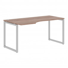 Стол эргономичный XQCET 169(L) Дуб Сонома/Алюминий 1600х900х750