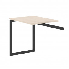 Брифинг приставка XQR 869 Бук Тиара/Антрацит 800х600х750