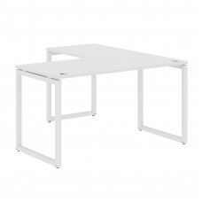 Стол угловой XQCT 1415 Белый/Белый 1400х1500х750
