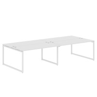 Стол 4-х местный XQWST 3214 Белый/Белый 3206х1406х750