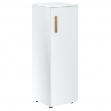 Шкаф колонка со средней дверью и топом FMC 40.1(R) Белый премиум/Белый премиум 404х429х1213 FORTA