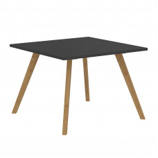 Стол журнальный FCT 6767 Черный графит/Бук 670х670х475 FORTA