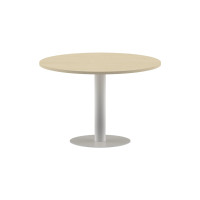 Конференц стол ПРГ 100 Клен*/Белый D1000хх750 IMAGO