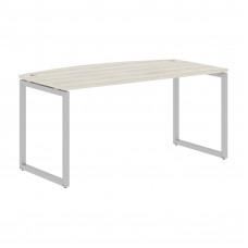 Стол руководителя XQET 169 Сосна Эдмонт/Алюминий 1600х867х750 XTEN-Q