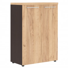 Шкаф с глухими средними дверьми и топом AMC 85.1 Дуб Бофорд/Венге Магия 850х456х1201 ALTO