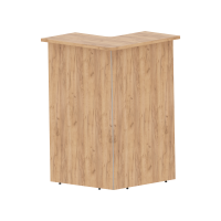 Стойка рецепции угловая DMC 88(L) Дуб Бофорд 800х800х1200 DEX