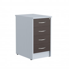 Тумба приставная с Топом Т-1 Металлик ТП-4.1А Венге Магия/Металлик 412х600х753 IMAGO