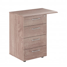 Тумба приставная WLC-4D.2.A Дуб Сонома 700х450х750 WAVE