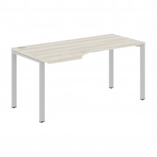 Стол эргономичный XS6CET 169(L) Сосна Эдмонт/Серый 1600х900х750 XTEN-S60