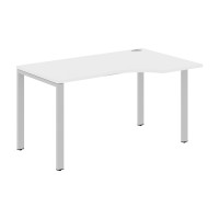 Стол эргономичный XS6CET 149(R) Белый/Серый 1400х900х750 XTEN-S60
