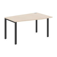 Стол эргономичный XS6CT 149(R) Бук Тиара/Антрацит 1400х900х750 XTEN-S60