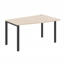 Стол эргономичный XS6CT 149(R) Бук Тиара/Антрацит 1400х900х750 XTEN-S60