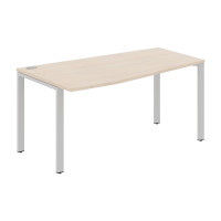Стол эргономичный XS6CT 169(L) Бук Тиара/Серый 1600х900х750 XTEN-S60