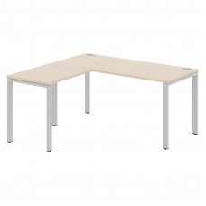 Стол угловой XS6CT 1615 Бук Тиара/Серый 1600х1500х750 XTEN-S60