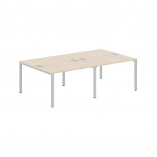 Стол 4-х местный XS6WST 2414 Бук Тиара/Серый 2400х1406х750 XTEN-S60