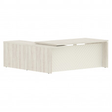 Стол руководителя TLCT 2020(R) Сосна Эдмонт Z/Латте 2000х2000х750 TORR LUX