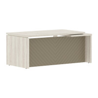 Стол руководителя TLCT 189(L) Сосна Эдмонт Z/Капучино 1800х900х750 TORR Люкс (TORR LUX)