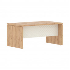 Стол руководителя TLST 169 Дуб Бофорд Z/Латте 1600х900х750 TORR LUX