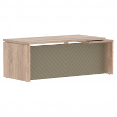 Стол руководителя TLCT 209(L) Дуб Каньон Z/Капучино 2000х900х750 TORR LUX