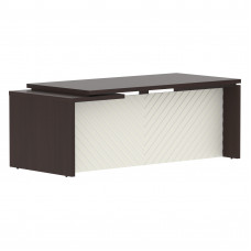 Стол руководителя TLCT 209(R) Венге Магия Z/Латте 2000х900х750 TORR LUX