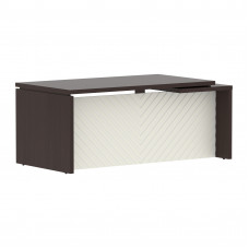 Стол руководителя TLCT 189(L) Венге Магия Z/Латте 1800х900х750 TORR LUX