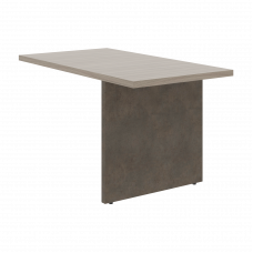 Стол приставной СФ-533101 Бетон чикаго тем F187 ST9/Дрифтвуд H3090 ST22 1380х750х760 WOOD&STONE